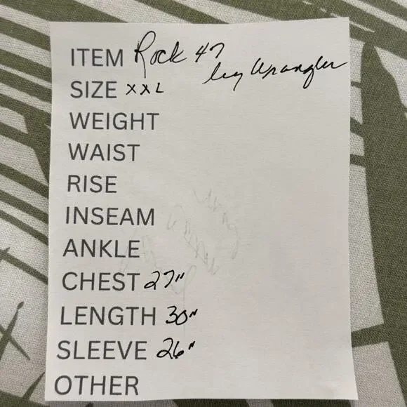 Wrangler Rock 47 Men’s Western Pearl Snap Shirt XXL Blue Plaid Long Sleeve EUC - Picture 12 of 12